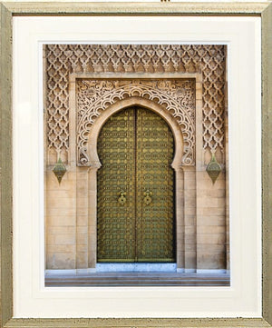 front view of Moroccan Door III luxury Artwork