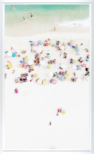 front view of Pastel Beach View luxury Artwork