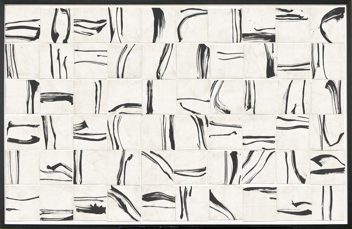 front view of Mid-Mark Collage luxury Artwork