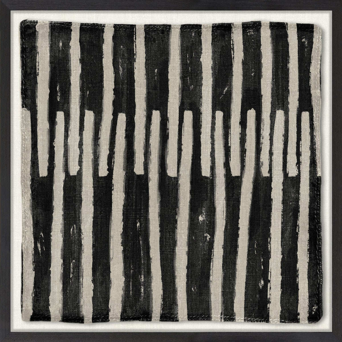 front view of Woven Tribe Medley I luxury Artwork