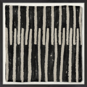 front view of Woven Tribe Medley I luxury Artwork