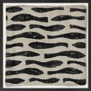 front view of Woven Tribe Medley VI luxury Artwork