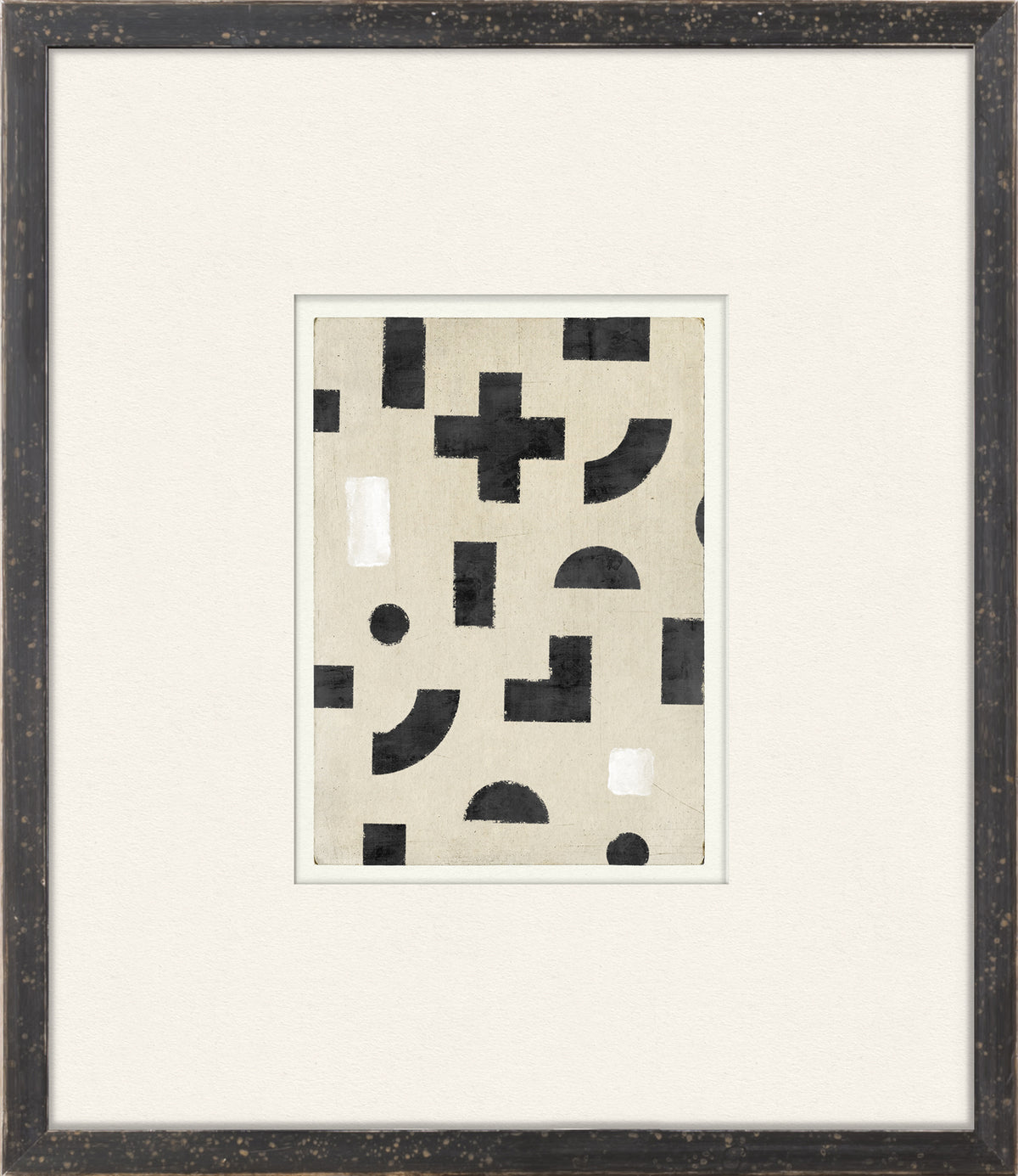 front view of Mid Geometrics VIII luxury Artwork