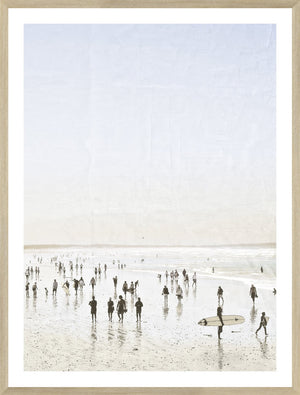 front view of Idyllic Surf II luxury Artwork