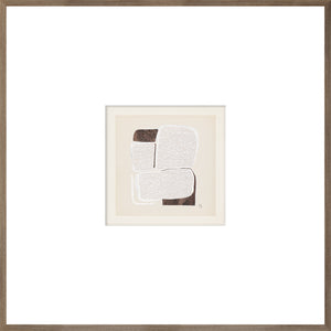 front view of Bouclé Abstracts iii luxury Artwork