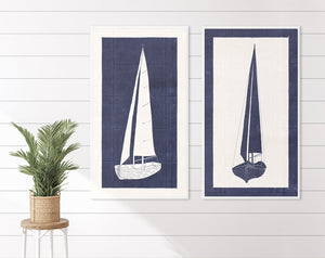 angle view of Sail Away I luxury Artwork